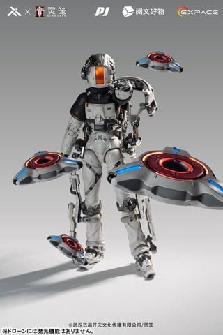 Bai Yuekui Outboard Combat Suit Ver. Deluxe Edition 1/6 - Ling Cage INCARNATION | PIJI x Yuewen Goos x EXPACE Figure