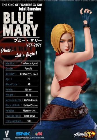 Mary Ryan Blue Mary 1/6 - The King of Fighters | Very Cool Figure