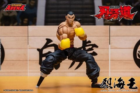 Retsu Kaioh 1/12 - BAKI DOU | Storm Collectibles Figure