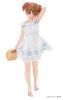 Suzumi A Good Day to Go Out Mold Color Ivory 1/6.5 - Yasumi chan Series | Kurushima Seisakujo Figure
