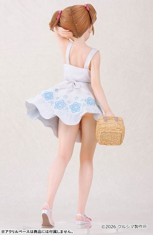 Suzumi A Good Day to Go Out Mold Color Ivory 1/6.5 - Yasumi chan Series | Kurushima Seisakujo Figure