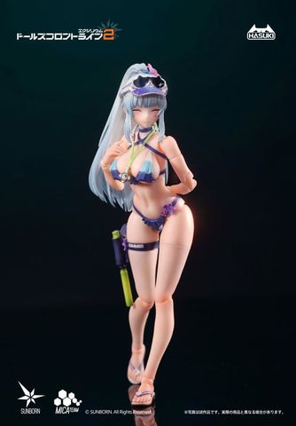 pocket art PA013 Klukai Cerulean Breaker Ver. Deluxe Edition 1/12 - Girls' Frontline 2 Exilium | HASUKI Action Figure