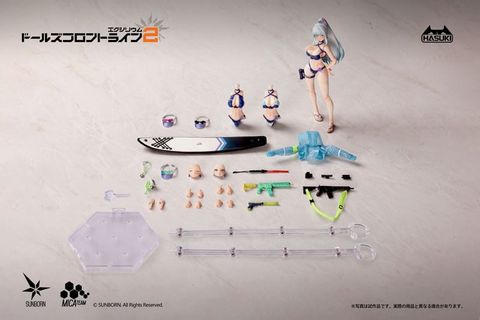pocket art PA013 Klukai Cerulean Breaker Ver. Deluxe Edition 1/12 - Girls' Frontline 2 Exilium | HASUKI Action Figure
