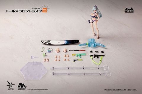 pocket art PA013 Klukai Cerulean Breaker Ver. Regular Edition 1/12 - Girls' Frontline 2 Exilium | HASUKI Figure