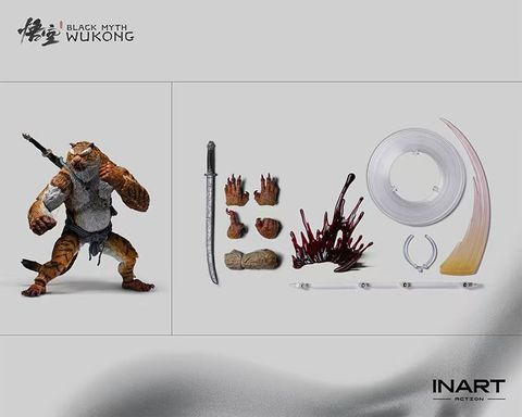 Tiger Vanguard 1/12 - Black Myth Wukong | INART Action Figure