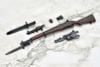 LA121 M1 Garland Type 1/12 - LittleArmory | Tomytec Plastic Model