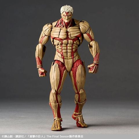 Revoltech Amazing Yamaguchi Attack on Titan Armored Titan | Kaiyodo Figure
