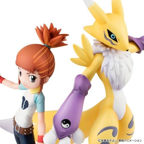 G.E.M. Renamon & Rika Nonaka - Digimon Tamers | MegaHouse Figure
