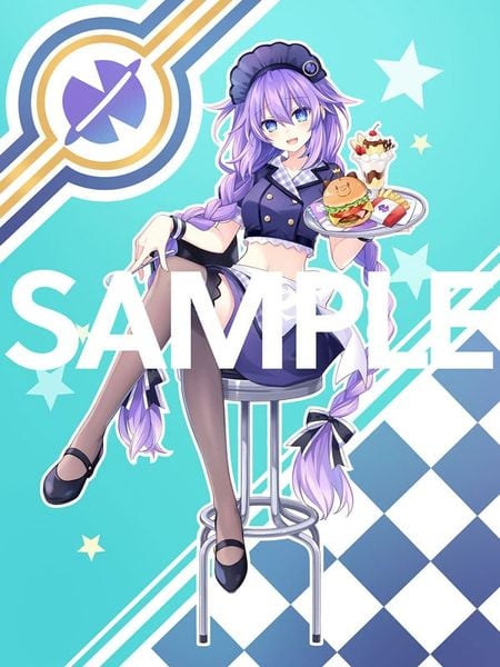 Nintendo Switch 2 Neptune Unlimited Galaxy Edition AmiAmi Pack + w/Replica Genga Art - Neptunia Series | Compile Heart Game