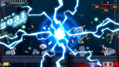 NS 2 Armed Blue Gunvolt Triangle Edition Limited Edition - Armed Blue Gunvolt | Inti Creates Goods