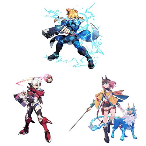 NS 2 Armed Blue Gunvolt Triangle Edition - Armed Blue Gunvolt | Inti Creates Goods
