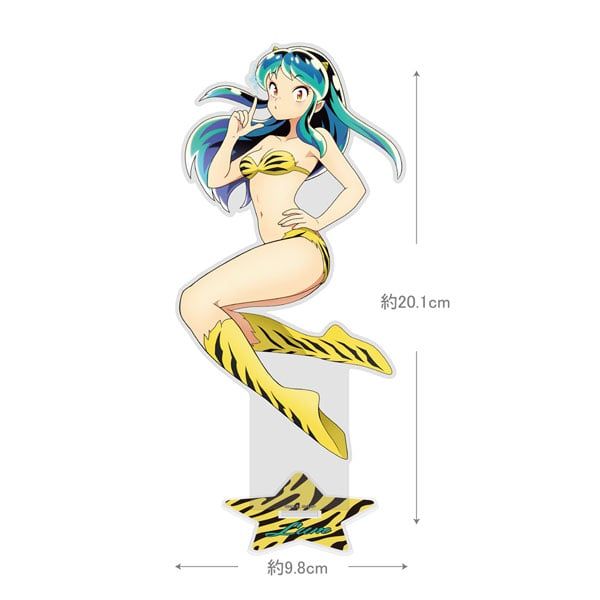 Lum New Illustration Large Acrylic Stand - Urusei Yatsura | COSPA Goods