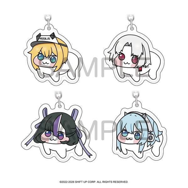 DORO Pukkuri Acrylic Keychain Various Characters - Goddess of Victory Nikke | ALGERNON PRODUCT Goods