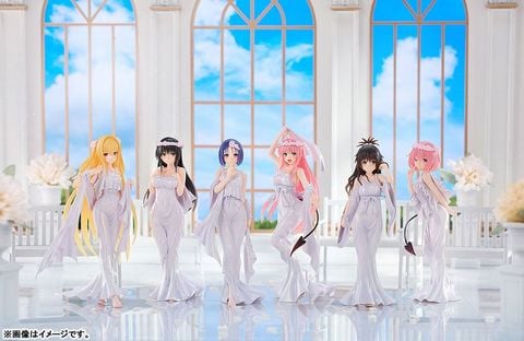 CHILLfigg Mikan Yuuki, Golden Darkness Konjiki no Yami, Momo Belia Deviluke, Lala Satalin Deviluke, Haruna Sairenji, Yui Kotegawa 15th Goddess Dress Ver. 6Pack BOX - To Love Ru Darkness | VISION Figure