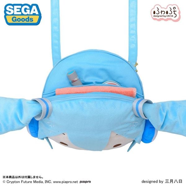 Túi Đeo Fuwa Puchi Face Shoulder Bag Snow Miku M - Hatsune Miku Series | Sega Fave Goods