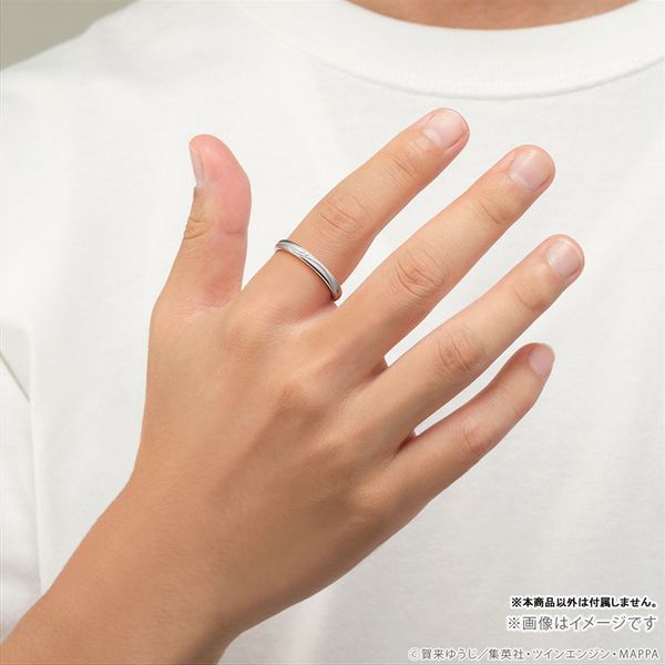 Hell's Paradise Jigokuraku inspired Ring Silver Chobei #9 - Hell's Paradise Jigokuraku | U-TREASURE Goods