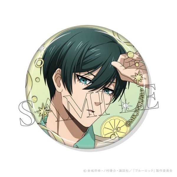 Bluelock LEMON Trading Foil Stamped Tin Badge 7Pack BOX Bluelock | amie Goods