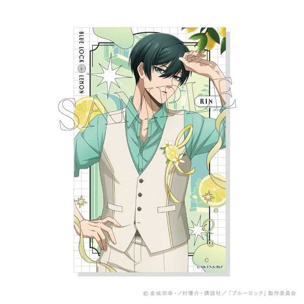 LEMON Shiny Card Collection Premium 7Pack BOX - Bluelock | amie Goods
