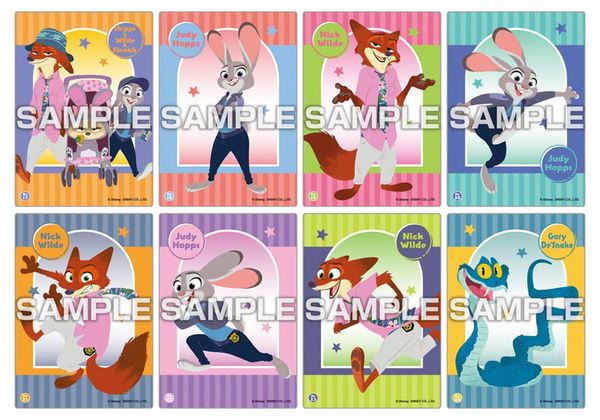 Clear Card Collection Gum Zootopia 2 18Pack | Ensky Goods