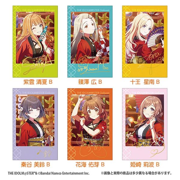 Photo Card Collection W Gakuen iDOLM@STER 2 - Gakuen iDOLM@STER | F-toys Goods
