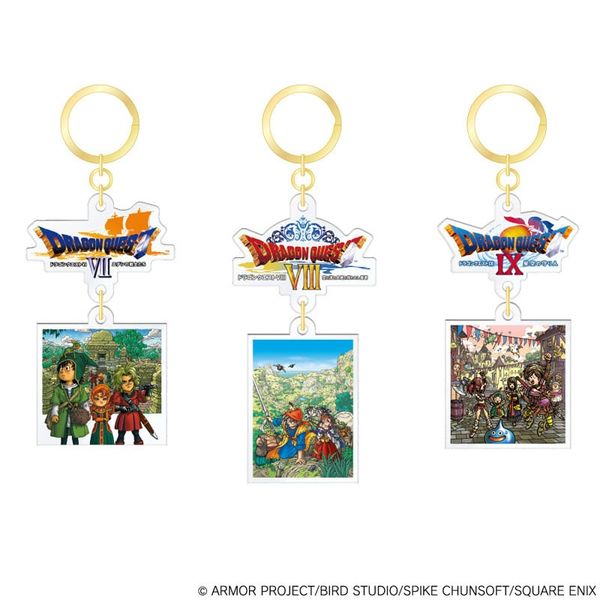 Dragon Quest Memory of the Adventurer Charm Collection - Dragon Quest Series | Square Enix Goods