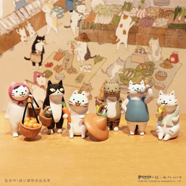 Trading Figure Meow Meow Market 6Pack BOX - Meow Meow Market | Partner Toys Figure