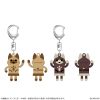 Monster Hunter Wilds Rubber Keychain Dancing White Cat / Dancing Black Cat Set - Capcom Goods