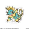 MonDefo Diecut Sticker Zinogre - Monster Hunter Wilds | Capcom Goods