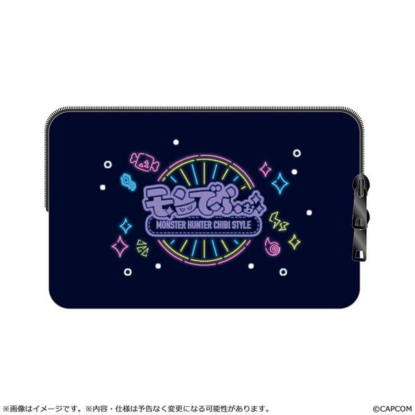 Monster Hunter MonDefo Pouch Neon Theme - Monster Hunter Wilds | Capcom Goods