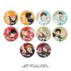 Secret Collection Metallic Tin Badge 10Pack BOX - Haikyuu!! | Marimo Craft Goods