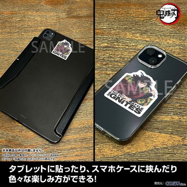 Giyu Tomioka Mini Sticker Set - Demon Slayer Kimetsu no Yaiba | COSPA Goods
