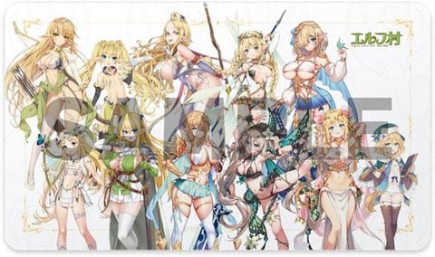 Elf Village Rubber Desk Mat Vol.1 - Original Character Vertex | HobbyJAPAN Goods