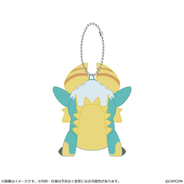 MonDefo Mascot Keychain Zinogre - Monster Hunter | Capcom Goods