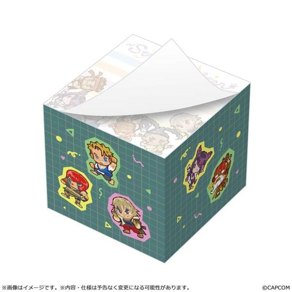 Street Fighter 6 Block Memo Chibi Style - Street Fighter 6 | Capcom Goods