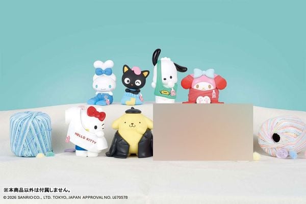 PERIHAPI! Hello Kitty and Friends Okigaechuu Fashionable! 8Pack BOX Sanrio Series | Takara Tomy A.R.T.S Goods