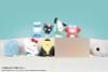 PERIHAPI! Hello Kitty and Friends Okigaechuu Fashionable! 8Pack BOX Sanrio Series | Takara Tomy A.R.T.S Goods