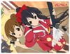 K-On!! Large Rubber Mat Yui Hirasawa Azusa Nakano - K-On!! | MS Factory Goods
