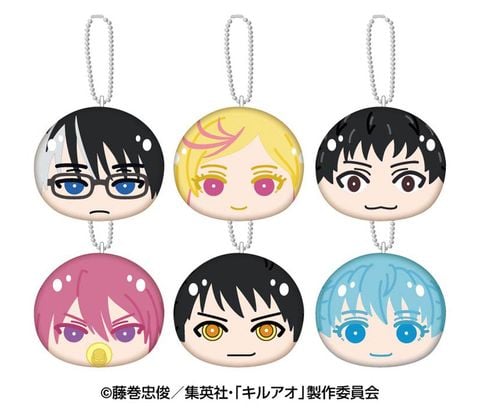 Omanjuu Niginigi Mascot 6Pack BOX - Kill Blue | Ensky Goods