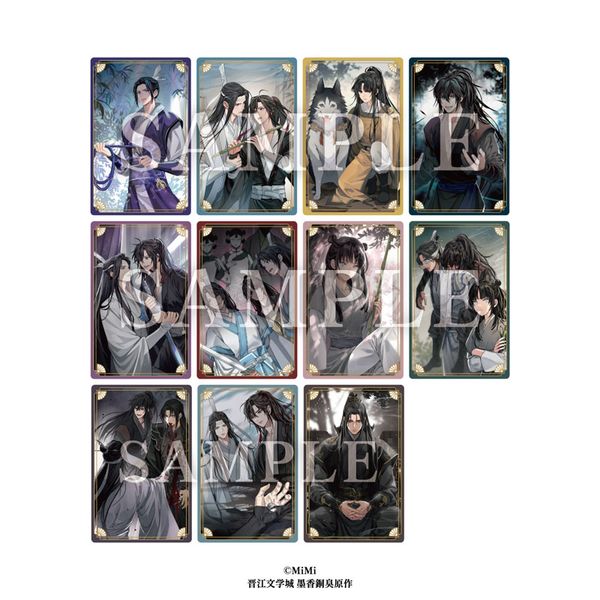MDZS Japanese Audio Drama Metal Card Collection – Mo Dao Zu Shi | Contents Seed Goods