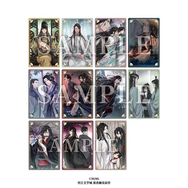 MDZS Japanese Audio Drama Metal Card Collection – Mo Dao Zu Shi | Contents Seed Goods