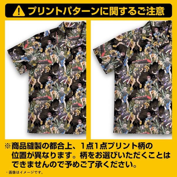 Togenashi Togeari Aloha Shirt 2026 MODEL L - Girls Band Cry | COSPA Goods