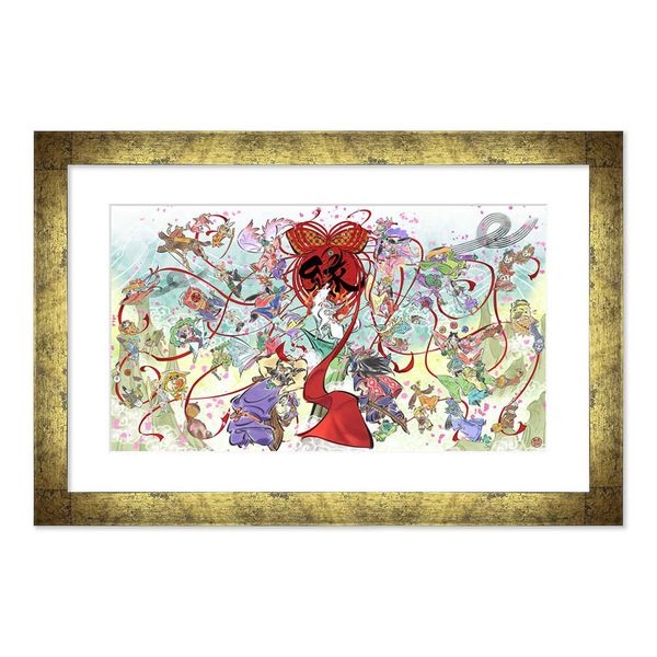 Okami 20th Anniversary Art Chara Fine Graph w/Frame - Okami | Capcom Goods