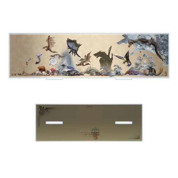 Monster Hunter Wilds Monster Comparison Chart Acrylic Stand - Monster Hunter Wilds | Capcom Goods