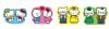 Sanrio Characters Mobile Sticker Hello Kitty - Sanrio Series | Gourmandise Goods