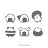 Nandemo Ikimono Diecut Eraser Collection 12Pack BOX Nandemo Ikimono | Ensky Goods