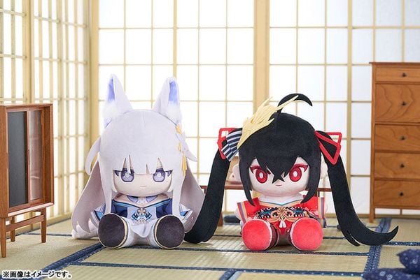 Punipuni Plushie Taihou & Shinano - Azur Lane | Solarain Goods
