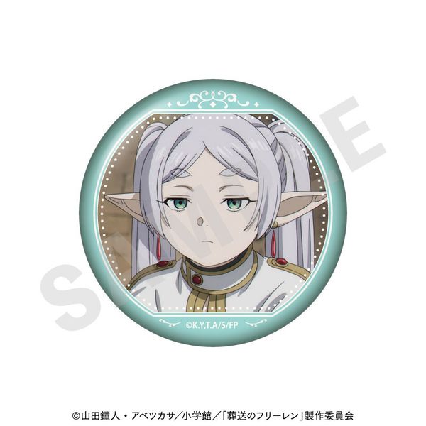 Trading Scene Photo Tin Badge 10 Item Set Frieren Beyond Journey's End Frieren | coly Goods