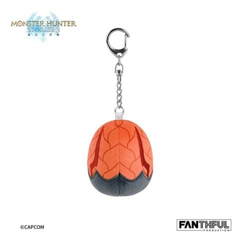 Rathalos Ratha's Egg Plush Keychain - Monster Hunter Stories 3 | FANTHFUL Plushie