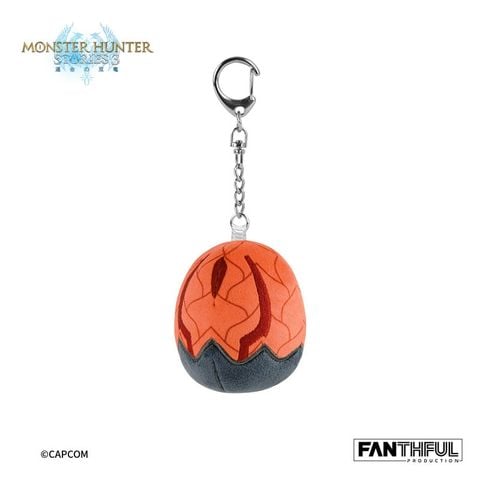 Rathalos Ratha's Egg Plush Keychain - Monster Hunter Stories 3 | FANTHFUL Plushie