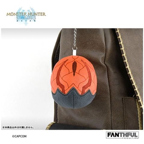 Rathalos Ratha's Egg Plush Keychain - Monster Hunter Stories 3 | FANTHFUL Plushie